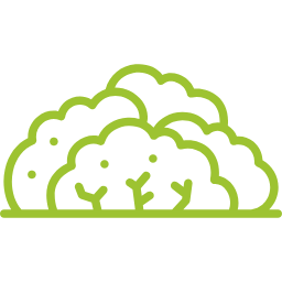hedge cutting icon
